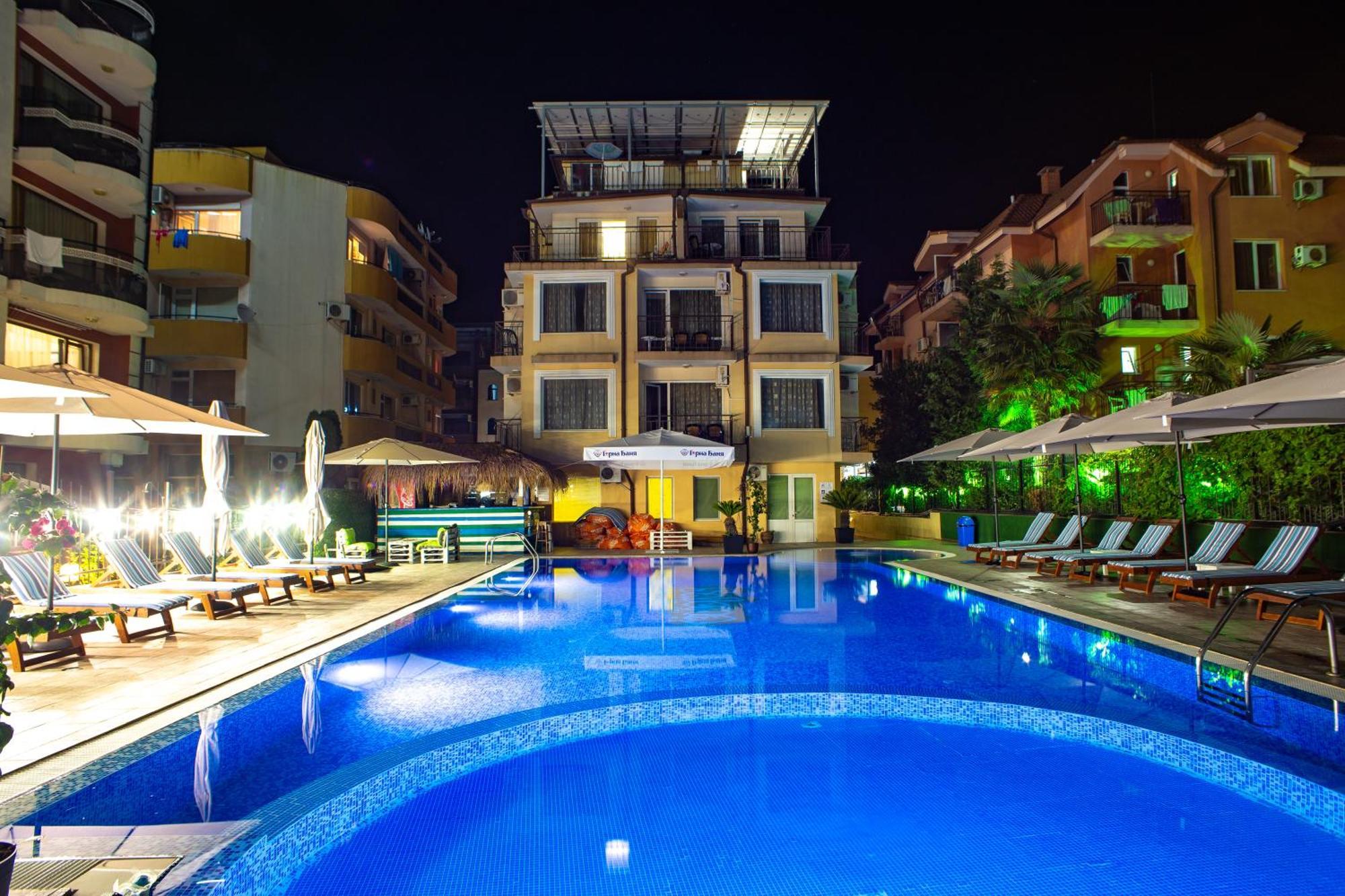 Salena Beach Hotel Primorsko Exterior foto