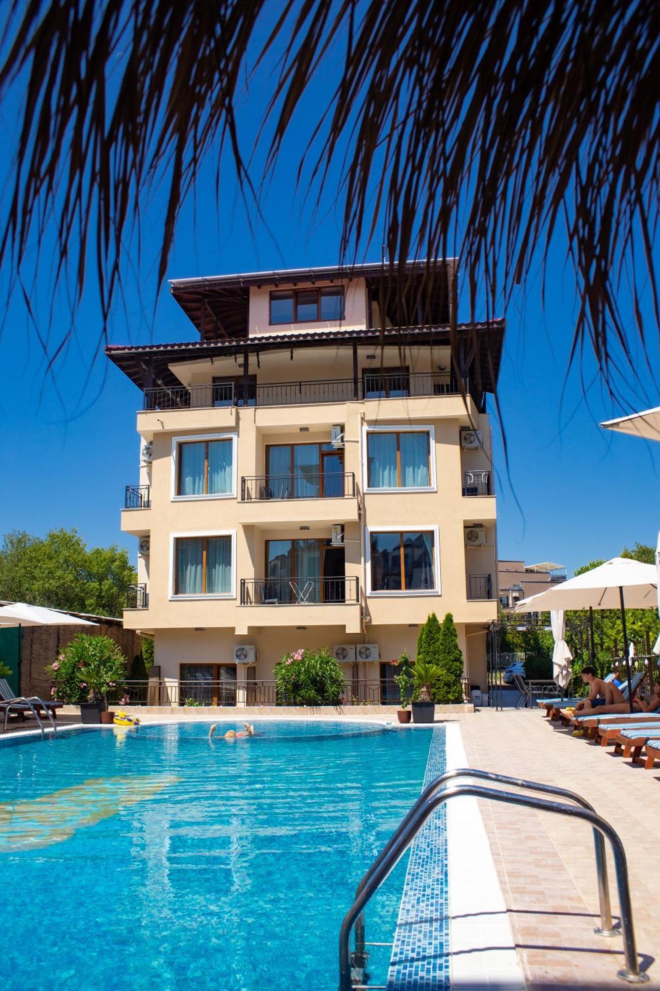 Salena Beach Hotel Primorsko Exterior foto