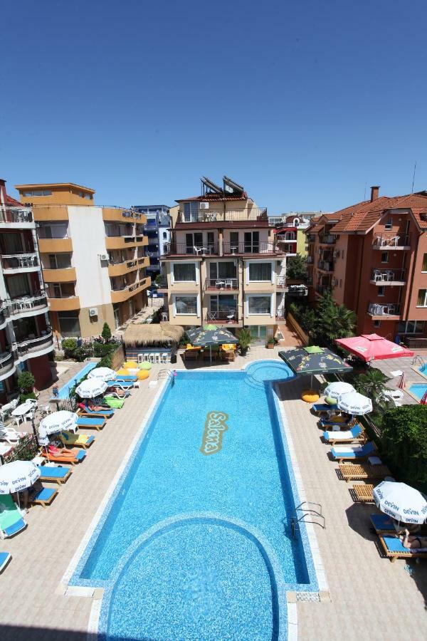 Salena Beach Hotel Primorsko Exterior foto