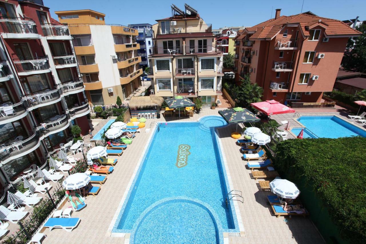 Salena Beach Hotel Primorsko Exterior foto
